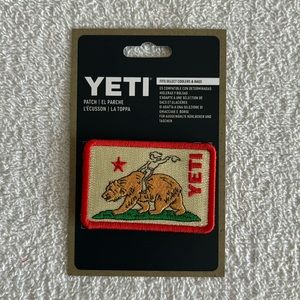 Yeti California Bear Rider Cooler and Bag Patch